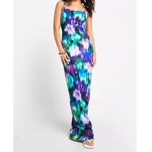 Boohoo Blurred Floral Maxi Dress - NWT - Size 12